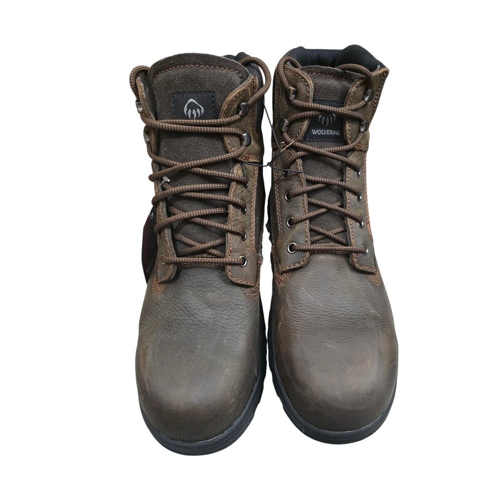 Wolverine Carlsbad Steel Toe Waterproof Work Boots Men's 13 Brown W231123 EH - Picture 3 of 7